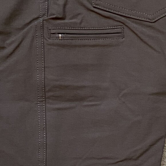 KUHL Resistor Jean 30x34 Klassik Fit Stretch Water Resistant Black Moss NWT - Picture 6 of 14